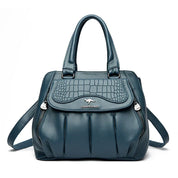 2024 luxo feminino bolsa de ombro grande capacidade crossbody sacos de couro macio bolsa feminina designer senhoras bolsas sac