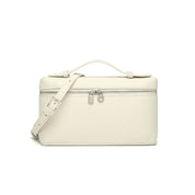 Estilo coreano luz de luxo moda clássico 2024 novo padrão litchi caixa arroz bolsa versátil kaylie saco simples crossbody