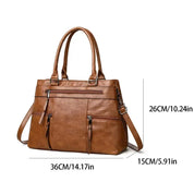 Bolsa elegante para mulheres de alta qualidade couro alça superior sacos bolsa senhoras ombro crossbody saco casual tote bolso marca lujo