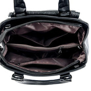2024 luxo feminino bolsa de ombro grande capacidade crossbody sacos de couro macio bolsa feminina designer senhoras bolsas sac