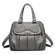 2024 luxo feminino bolsa de ombro grande capacidade crossbody sacos de couro macio bolsa feminina designer senhoras bolsas sac