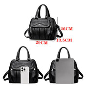 2024 luxo feminino bolsa de ombro grande capacidade crossbody sacos de couro macio bolsa feminina designer senhoras bolsas sac