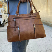 Bolsa elegante para mulheres de alta qualidade couro alça superior sacos bolsa senhoras ombro crossbody saco casual tote bolso marca lujo