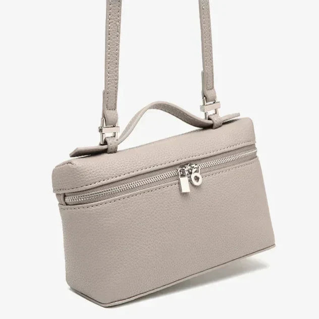 Estilo coreano luz de luxo moda clássico 2024 novo padrão litchi caixa arroz bolsa versátil kaylie saco simples crossbody