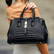 Bolsa Feminina de Couro Tote Grande - Charlotte