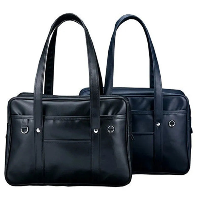 Bolsa mensageiro impermeável de um ombro, mochila PU para menina, bolsa uniforme japonesa JK, bolsa COS resistente ao desgaste, japonesa, bidimensional