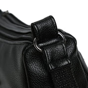 Bolsa mensageiro de grande capacidade multi bolso para mulheres Bolsas de ombro de couro macio bolsa crossbody tendência da moda de alta qualidade