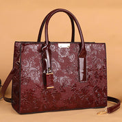 Luxo novo grande capacidade bolsa feminina de couro do plutônio senhoras bolsas e bolsa moda brilhante meninas ombro mensageiro sacos feminino tote