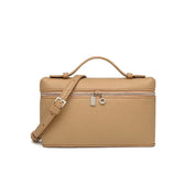 Estilo coreano luz de luxo moda clássico 2024 novo padrão litchi caixa arroz bolsa versátil kaylie saco simples crossbody