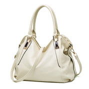Novo couro macio bolsa feminina estilo coreano luxo grande capacidade sacola senhoras ombro crossbody commuter saco de compras