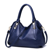 Novo couro macio bolsa feminina estilo coreano luxo grande capacidade sacola senhoras ombro crossbody commuter saco de compras