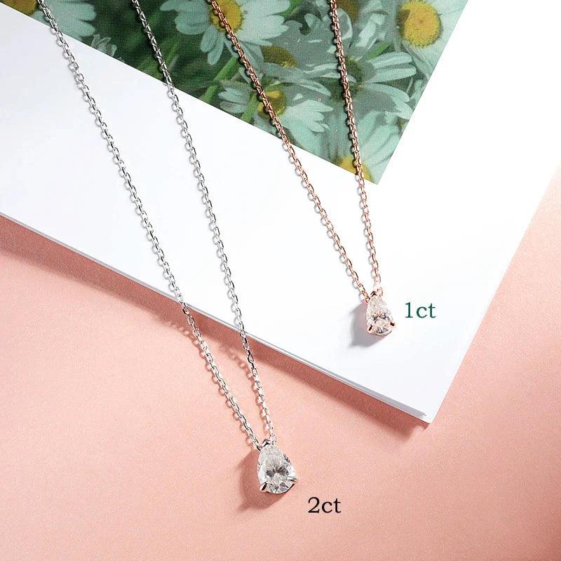 Colar Radiance com Moissanite – Prata 925