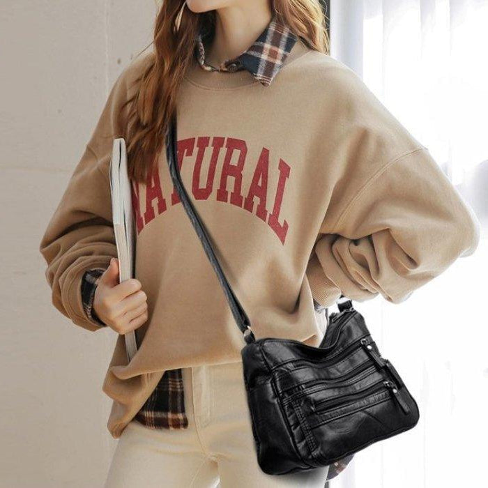 Bolsa Tiracolo Feminina de Couro – Prática, Leve e Estilosa para o Dia a Dia