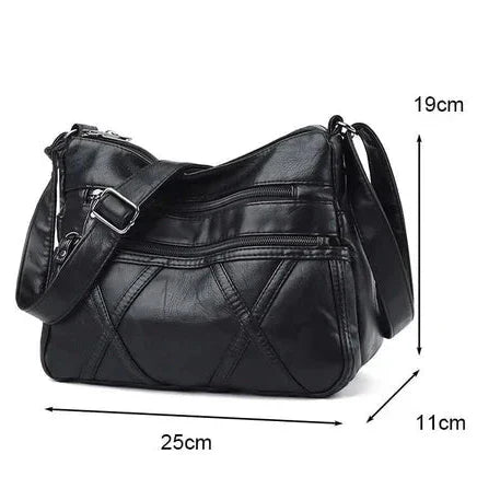 Bolsa Tiracolo Feminina de Couro – Prática, Leve e Estilosa para o Dia a Dia