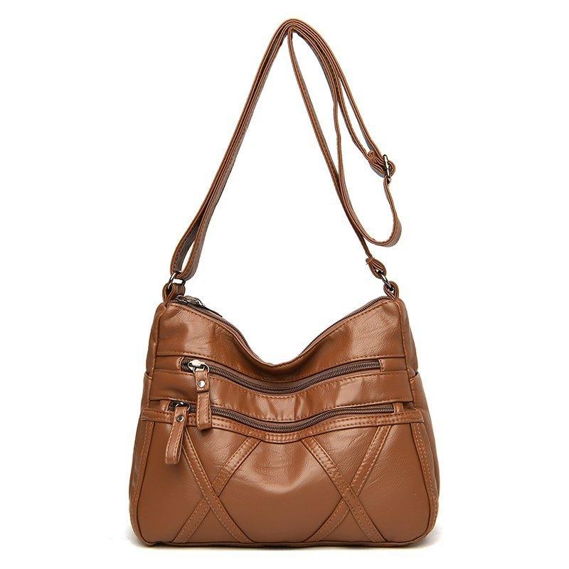 Bolsa Tiracolo Feminina de Couro – Prática, Leve e Estilosa para o Dia a Dia