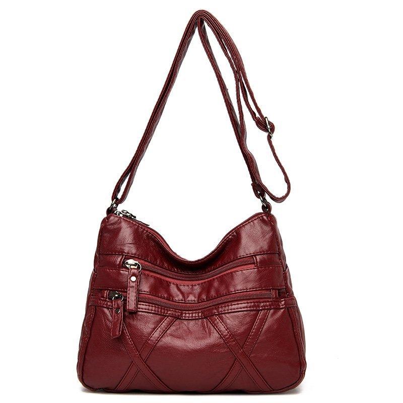 Bolsa Tiracolo Feminina de Couro – Prática, Leve e Estilosa para o Dia a Dia