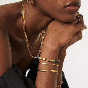 Colar Feminino Duplo Elegante
