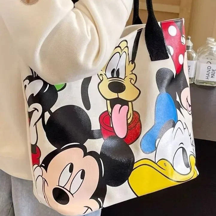 Bolsa Feminina Grande Estampada Com Personagens Clássicos - Rita