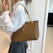Bolsa Shopper Feminina de Couro Estampa Luxuosa - Larissa