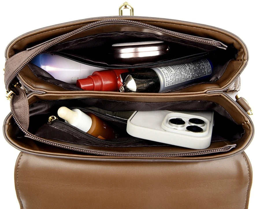 Bolsa Luxuosa Matelassê de Couro – Sofisticação e Estilo em Cada Detalhe