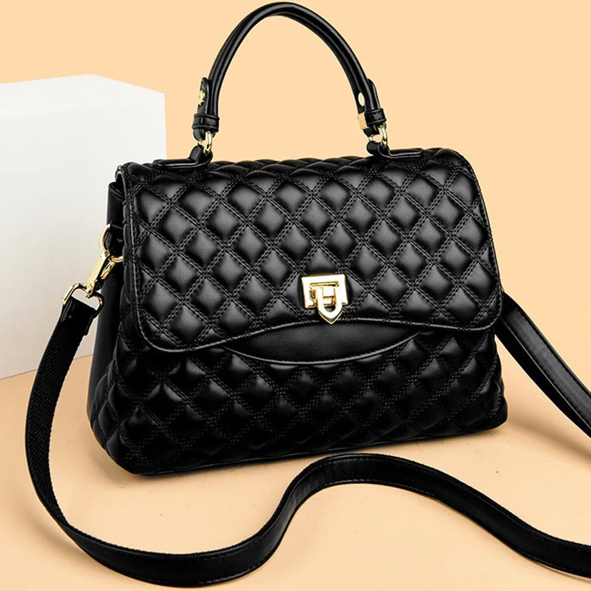 Bolsa Luxuosa Matelassê de Couro – Sofisticação e Estilo em Cada Detalhe