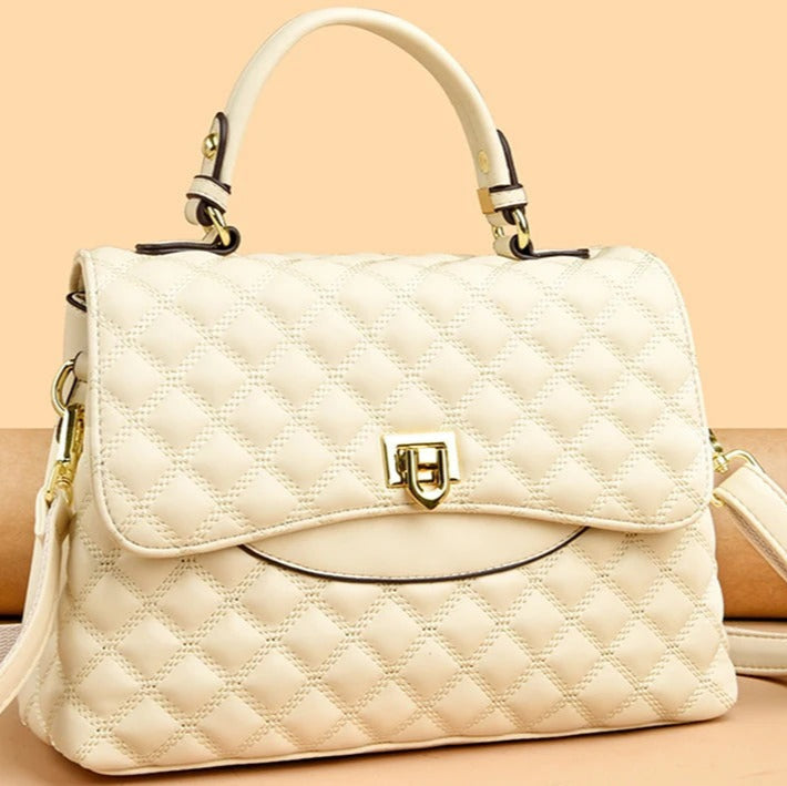 Bolsa Luxuosa Matelassê de Couro – Sofisticação e Estilo em Cada Detalhe