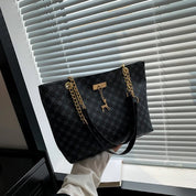 Bolsa Shopper Feminina de Couro Estampa Luxuosa - Larissa