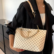 Bolsa Shopper Feminina de Couro Estampa Luxuosa - Larissa