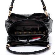 Bolsa Luxo Feminina Textura Crocodilo Animal Print - Bianca
