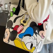 Bolsa Feminina Grande Estampada Com Personagens Clássicos - Rita