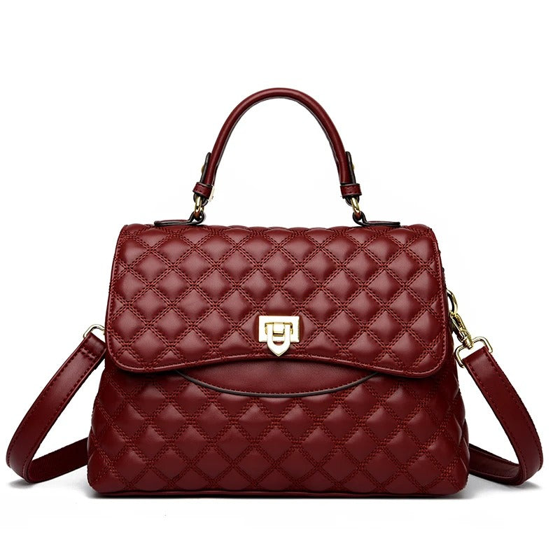 Bolsa Luxuosa Matelassê de Couro – Sofisticação e Estilo em Cada Detalhe