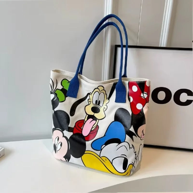 Bolsa Feminina Grande Estampada Com Personagens Clássicos - Rita