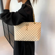 Bolsa Shopper Feminina de Couro Estampa Luxuosa - Larissa