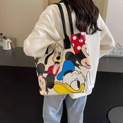 Bolsa Feminina Grande Estampada Com Personagens Clássicos - Rita