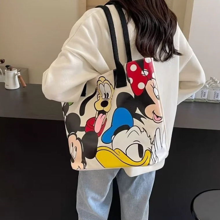 Bolsa Feminina Grande Estampada Com Personagens Clássicos - Rita