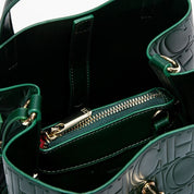 Bolsa De Couro Feminina Grande Estilo Clássica Com Detalhes Luxuosos - Leticia