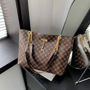 Bolsa Shopper Feminina de Couro Estampa Luxuosa - Larissa