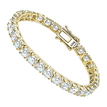 Pulseira Moissanite Riviera - Design Sofisticado com Pedras Brilhantes